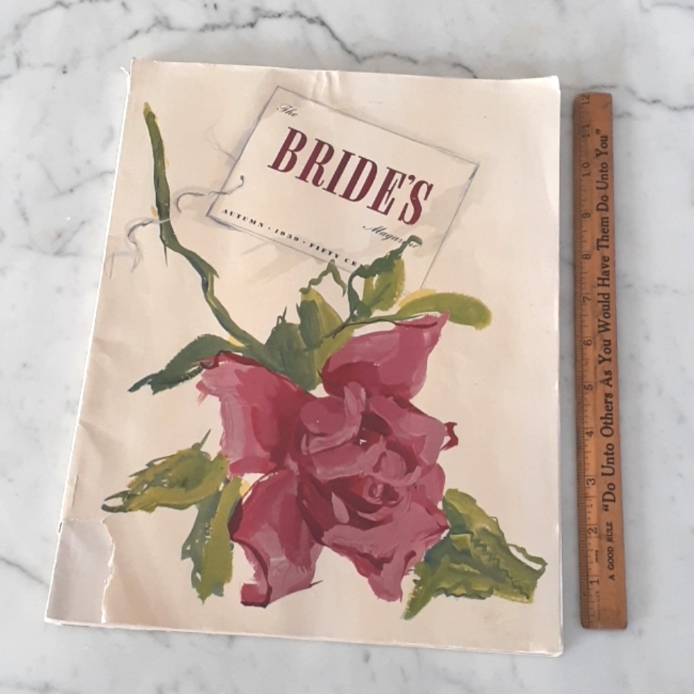 Vintage “The Bride’s Magazine” Autumn 1939